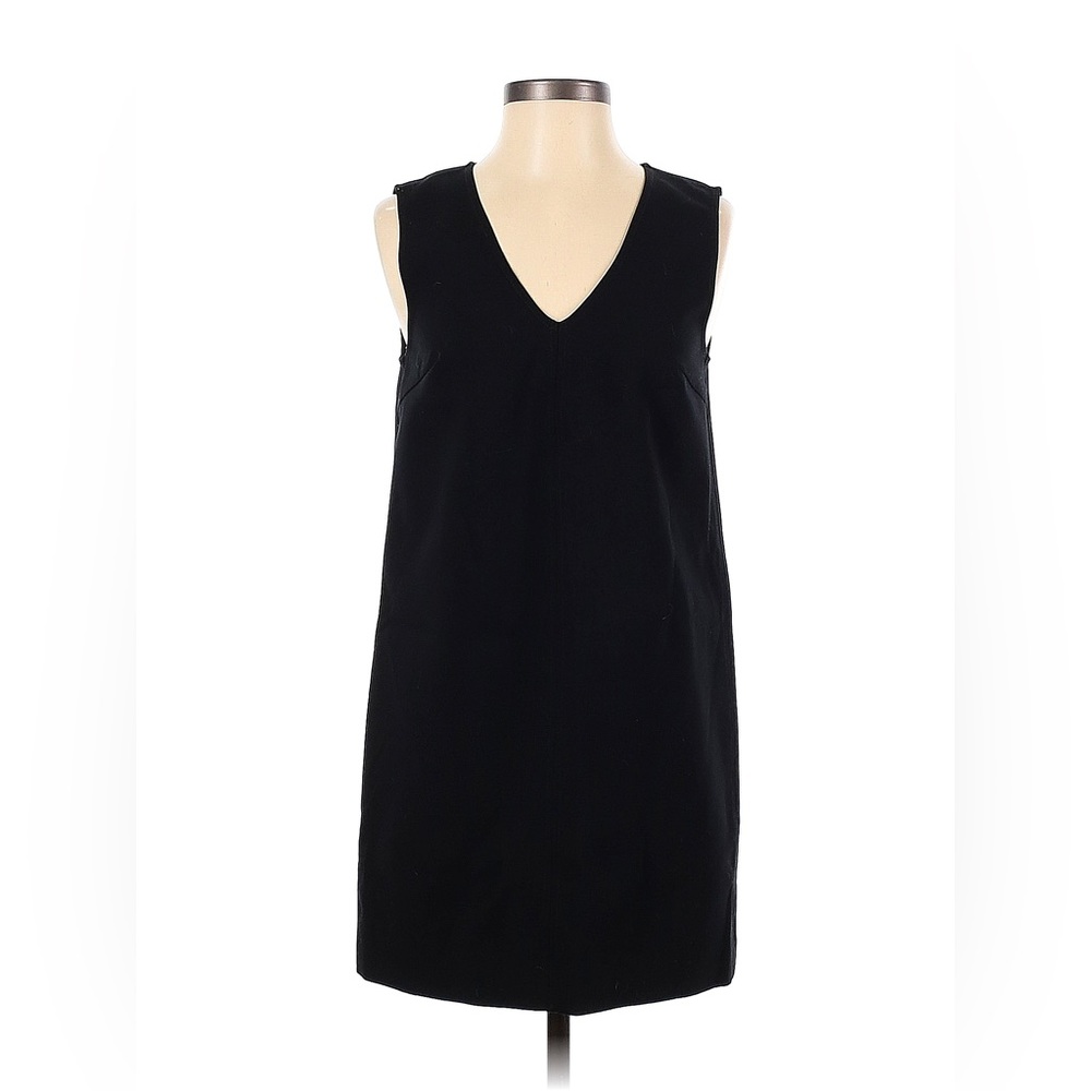 Club Monaco Black V-Neck Shift Dress
